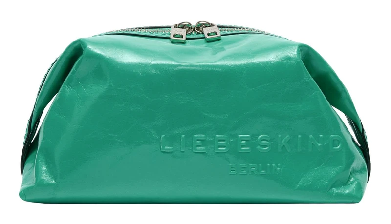 Liebeskind Women's Pouchette Elvira Pt Crinkle Jade Pouch Accessories, Small