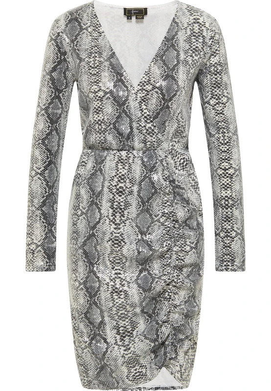 faina Women's Sequin Evening Dress, M