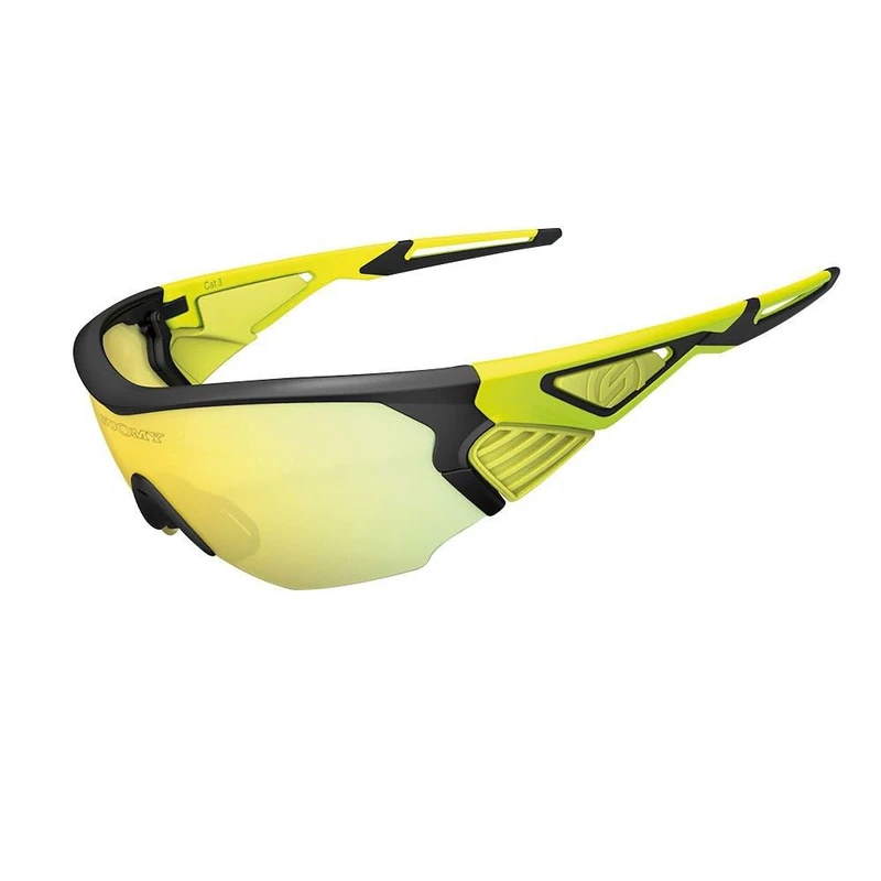 Suomy Unisex Adult Nero Occhiali Roubaix Giallo, Unica