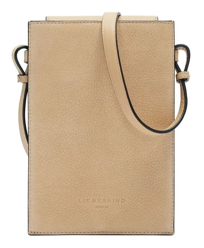 Liebeskind Women Hilla Mobile Pouch Neck Accessories, Beige Nubuck, Small