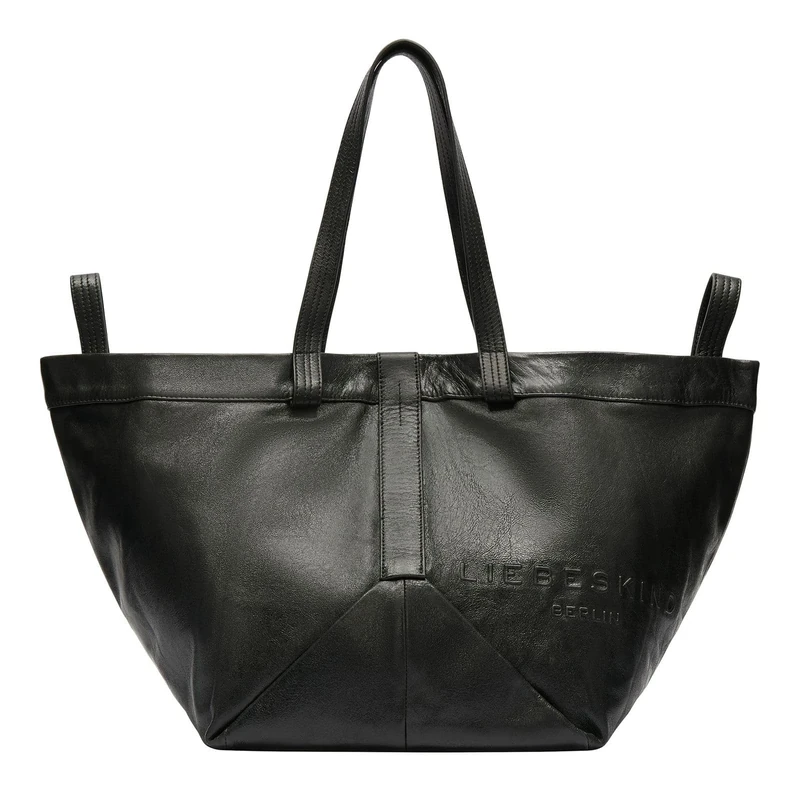 Liebeskind Women Elvira Shopper, Black Lamb L, Small
