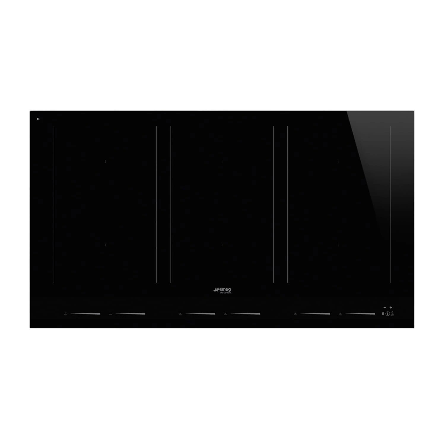 Induction hob with 6 heating zones from Smeg Linea - SIM1964D