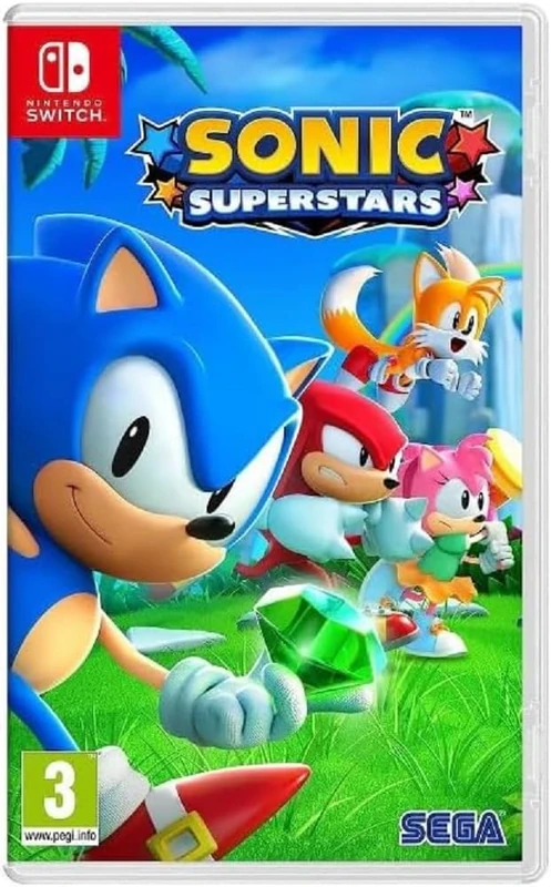 SEGA Sonic Superstars - Nintendo Switch - English/French Box