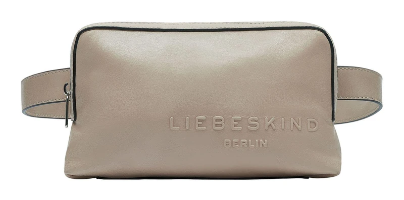 LIEBESKIND BERLIN Leather cross body bag Elvira Lamb SF Verna Belt Bag Stone taupe