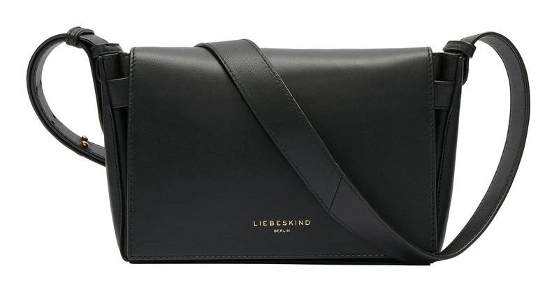 LIEBESKIND BERLIN Leather shoulder bag Kodiaq Sheep Hilla Crossbody Bag Black