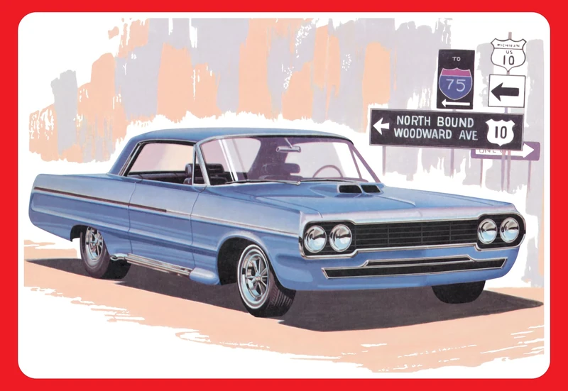 AMT 1964 Chevrolet Impala Super Street Rod 1:25 Scale Model Kit