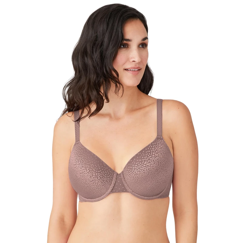 Wacoal Women's Back Appeal Underwire Bra, Burlwood, 34C - Image 1