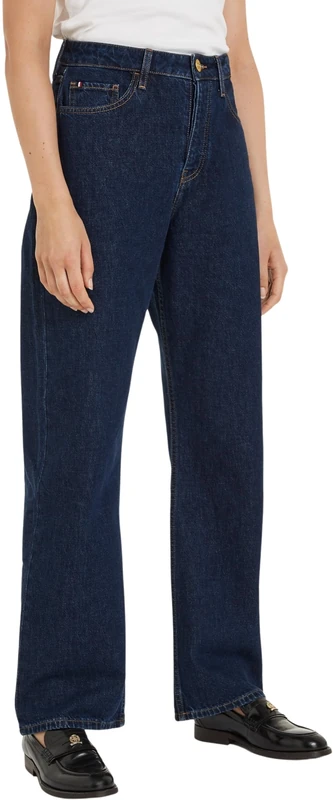 Tommy Hilfiger Women's Loose Straight RW CLER Loose, Cler, 28W / 30L