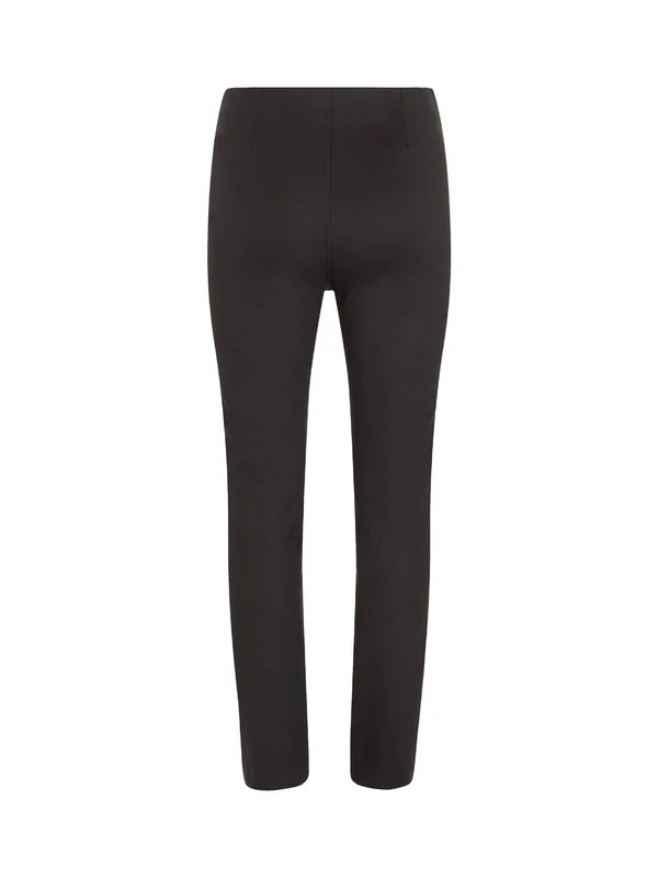 Tommy Hilfiger Women's Slim Fit Knit Trousers, Black (Black), 12