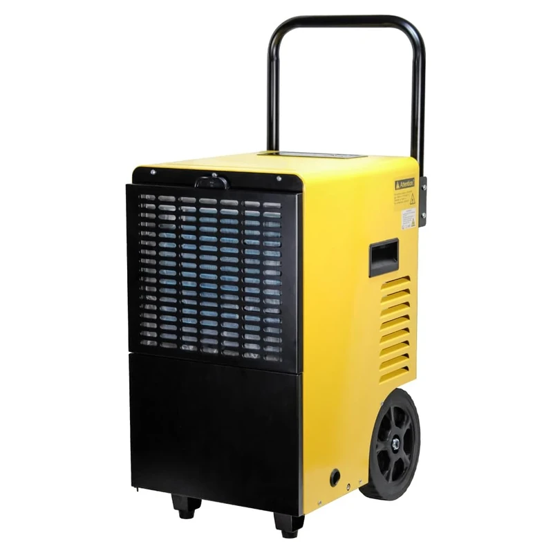 Faithfull FPPDH240V30L 30L/Day Industrial Dehumidifier for Drying Large Spaces, 7L Water Tank, Drainage Pipe, 24 Hour Timer, Auto-Defrost, Easy Mobility, Air Circulation 300m3/h