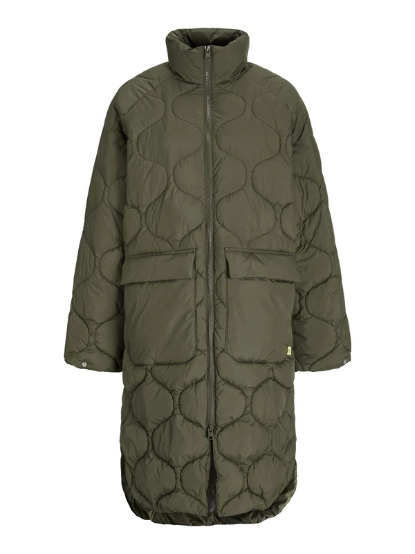 JJXX Women's Jxsena Quilted Coat OTW Jacket, Grape Leaf, XS