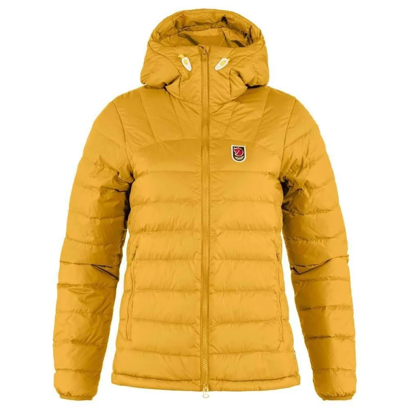 Fjallraven 86122-161 Expedition Pack Down Hoodie W Jacket Women's Mustard Yellow Size L