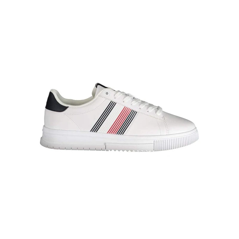 Tommy Hilfiger Men Supercup LTH Seasonal, White, 43 EU