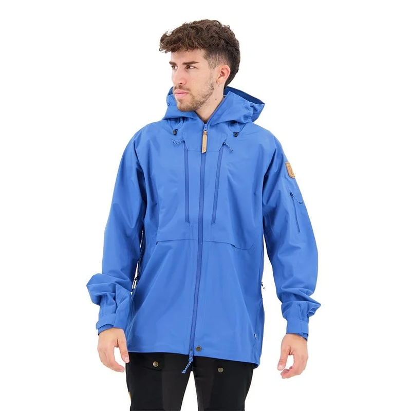 Fjallraven 82411-538 Keb Eco-Shell Jacket M Jacket Men's Alpine Blue Size XXXL