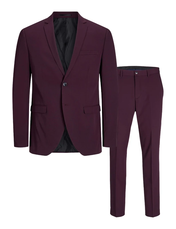 JACK&JONES JPRCOSTA Suit, Winetasting/fit: Super Slim fit, 54