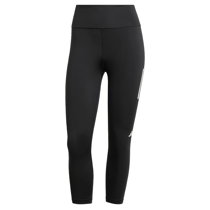 adidas Women's Own the Run 3/4 Leggings, Black, XS