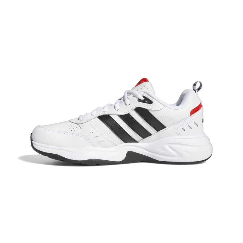 adidas Men's Strutter Shoes, Cloud White/Core Black/Active Red, 5.5 UK