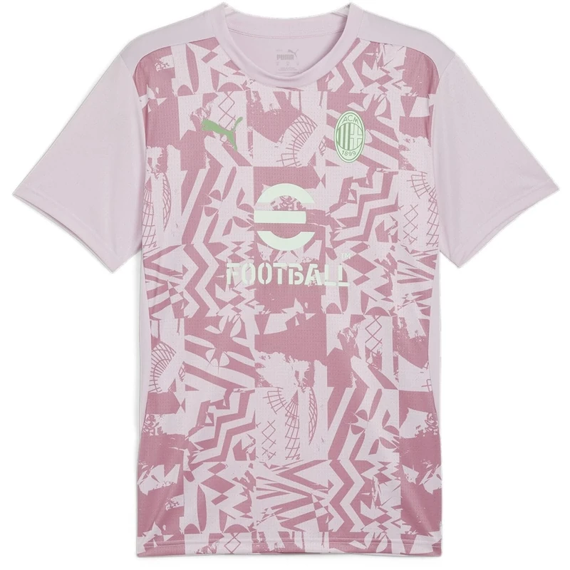 A.C. Milan Maglia Prematch Match Shirt, Season 2024/25, DryCell Technology, Regular Fit, Pink, S