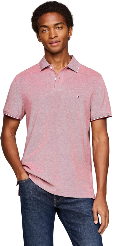 Tommy Hilfiger Men's Slim Fit Jeans, Red (Benton Blue), 36W/36L