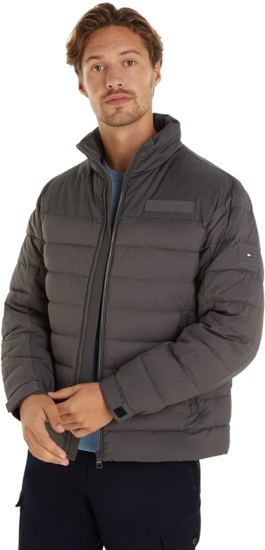 Tommy Hilfiger Men's Transitional Puffer Jacket - Dark Ash XS