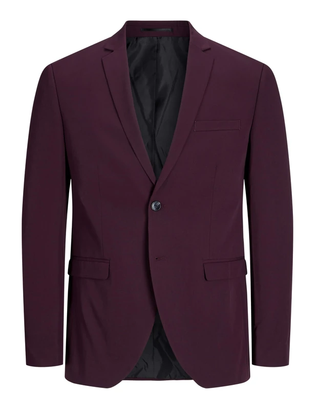 JACK&JONES Men's JPRCOSTA Blazer Suit Jacket, Winetasting/Fit:Super Slim FIT,