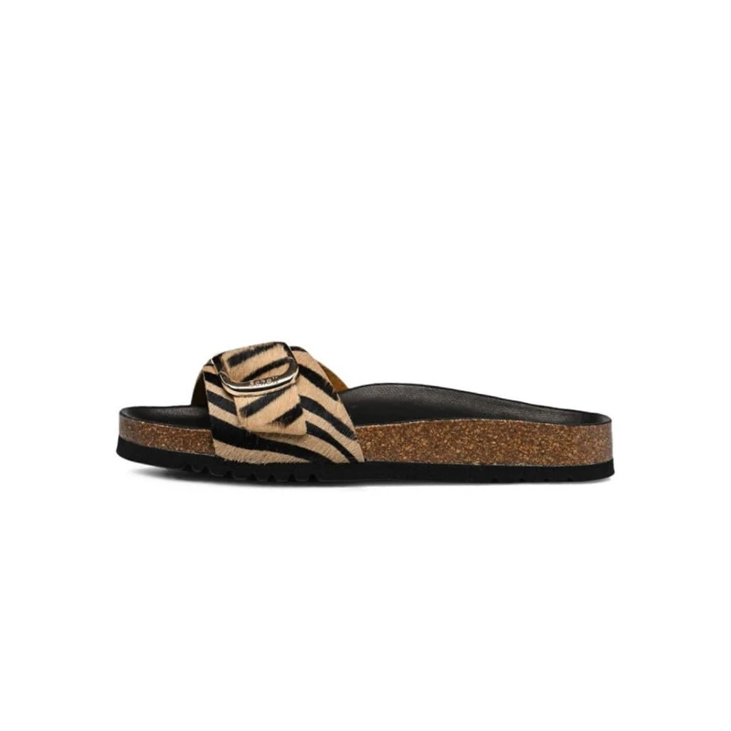 Scholl Women's Kathleen Sandal, Zebra, 4 UK