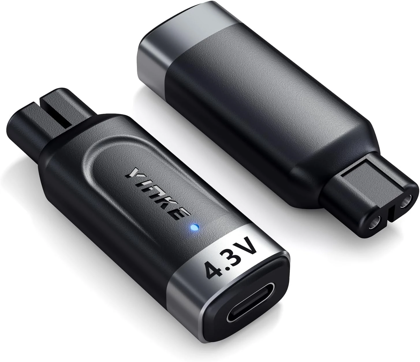 Yinke 4.3V Type-C Charger for OneBlade QP2520/QP2515/QP2620 with Charging Indicator, A00390 USB-C Electric Shaver Adapter Without Charger Cord(1 PC)