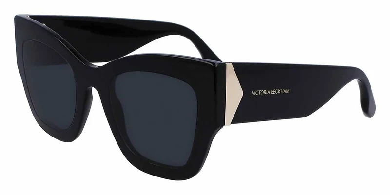 Victoria Beckham VB652S 001 Black Butterfly Sunglasses - 51mm