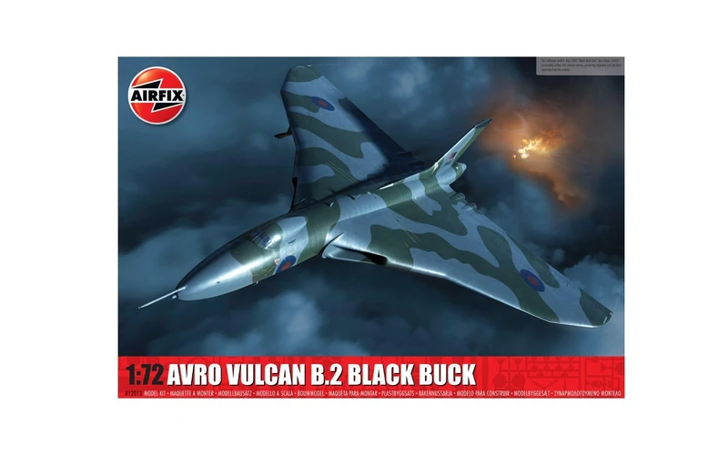 Airfix A12013 Avro Vulcan B.2 BLACK BUCK - 1:72 Scale Model Kit
