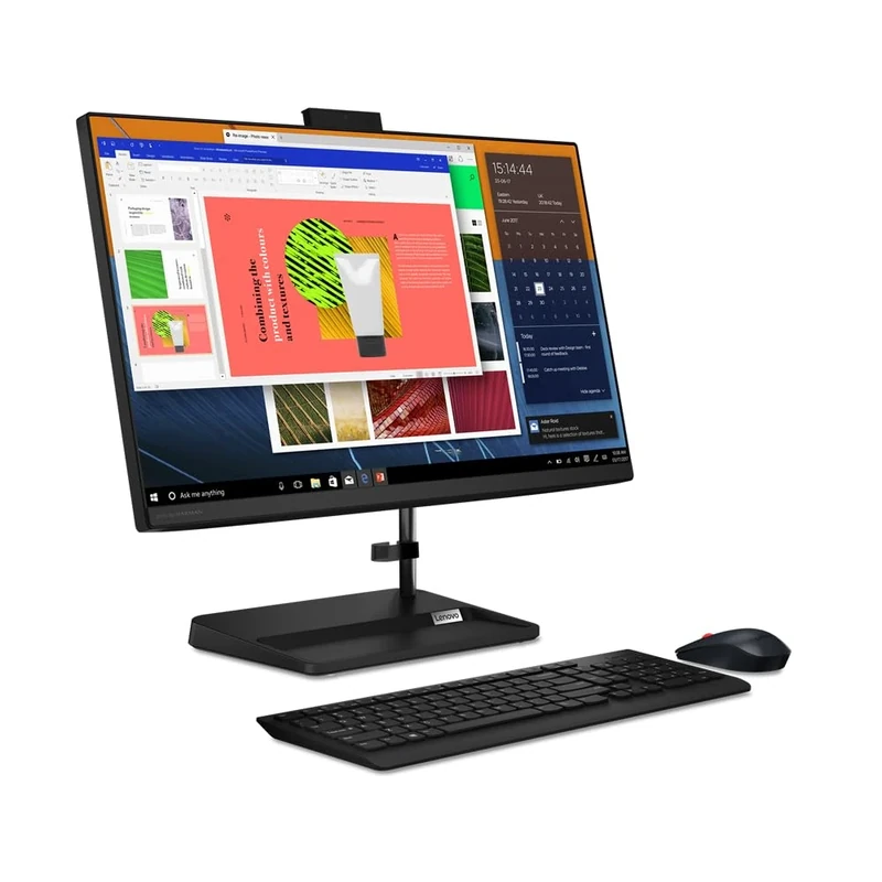 Lenovo IdeaCentre AIO 3 24ALC6 AMD Ryzen™ 7 60.5 cm (23.8") 1920 x 1080 pixels 8 GB DDR4-SDRAM 512 GB SSD All-in-One PC Windows 11 Home Wi-Fi 6 (802.11ax) Black