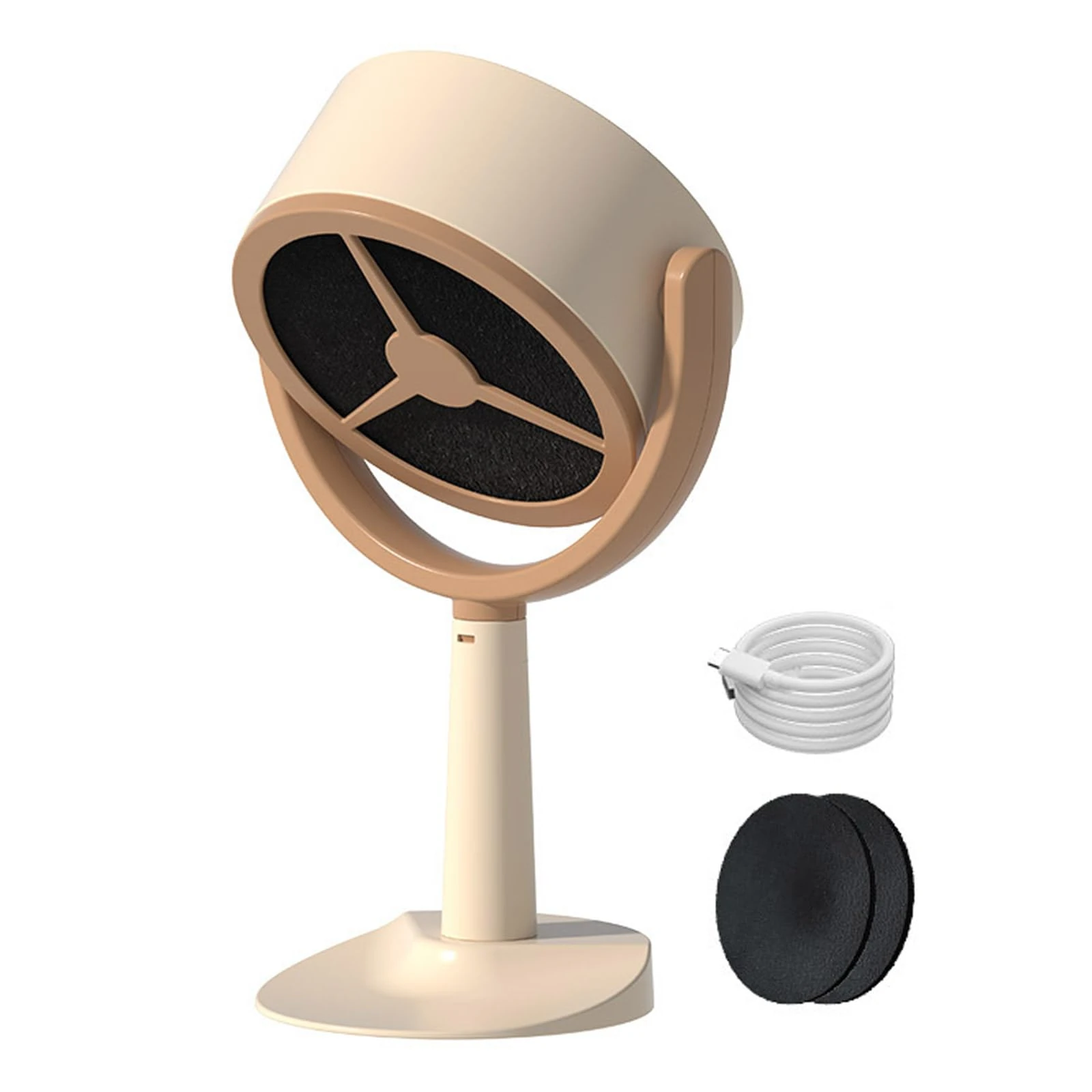 FOLODA Compact Mini Range Hood Portable Extractor Hood Hot Pot Extractor Indoor BBQ Hood Plastic Material For Indoor Cooking Tabletop Hood