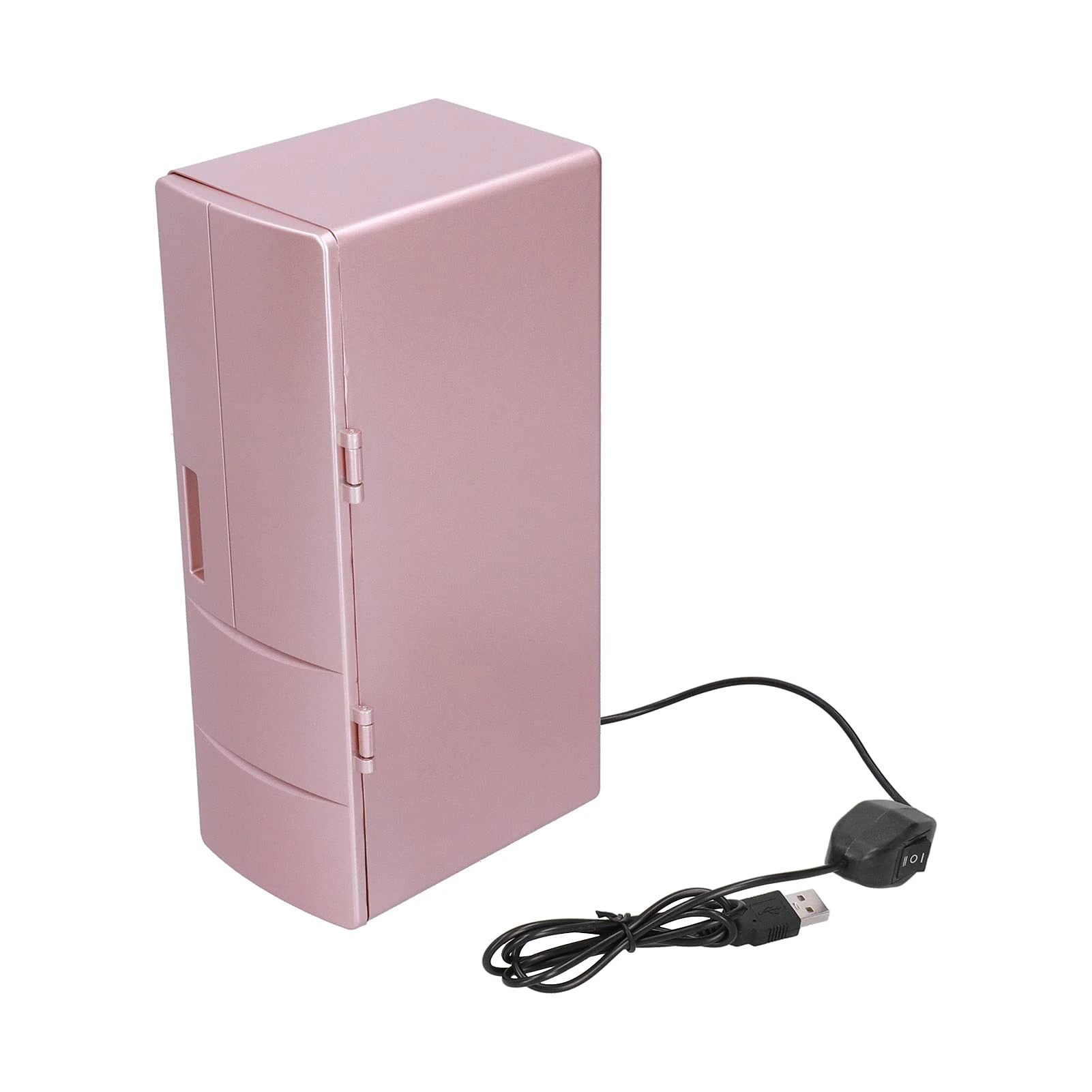 USB Portable Mini Refrigerator for Home Bedroom - Silent, Energy-saving, and Dual Use