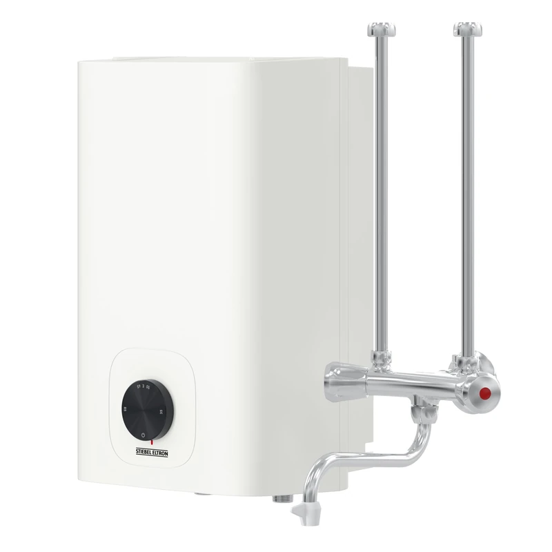 STIEBEL ELTRON OFP 5 Trend 204970 Low Pressure Water Heater with Tap VL 5 litres Very Compact 230 V 2 kW Plug Made in Germany