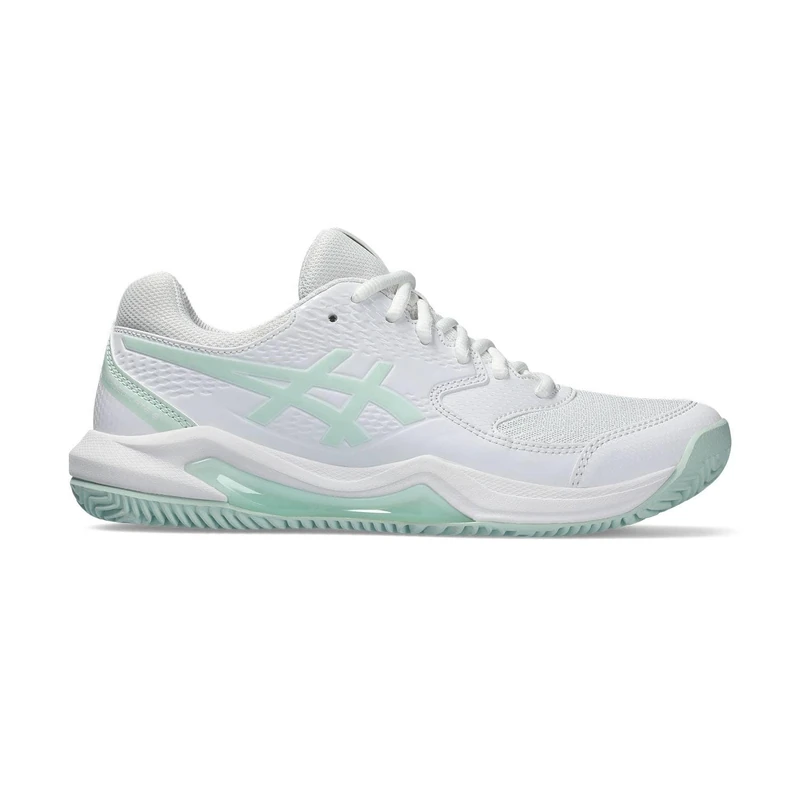 ASICS 1042A255-102 Gel-Dedicate 8 Clay Women White/Pale Blue UK 3.5