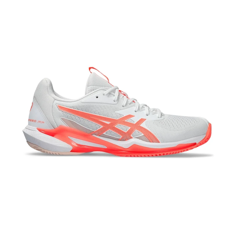 ASICS 1042A248-100 Solution Speed FF 3 Clay Women White/Sun Coral UK 8.5