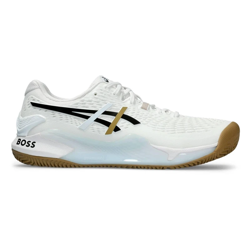 ASICS 1041A458-100 Gel-Resolution 9 Clay Men White/Black UK 5.5 - Image 1