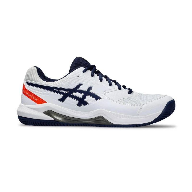 ASICS 1041A448-102 Gel-Dedicate 8 Clay Men White/Blue Expanse UK 7.5