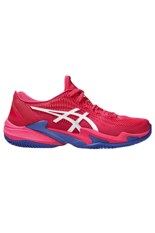 ASICS 1042A221-103 Court FF 3 Clay Women White/Sun Coral UK 9