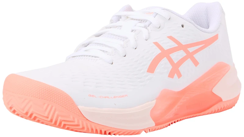 ASICS 1042A254-101 Gel-Challenger 14 Clay Women White/Sun Coral UK 4