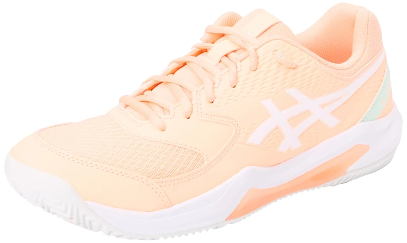 ASICS 1042A241-800 Gel-Dedicate 8 Padel Women Bright Sunstone/White UK 8.5
