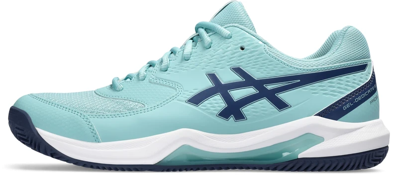 ASICS 1041A414-403 Gel-Dedicate 8 Padel Men Teal Tint/Thunder Blue UK 5.5