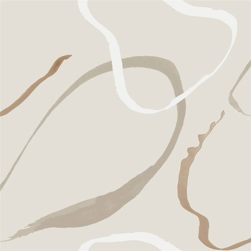 Arthouse Linear Swirl Natural/Spice Wallpaper 924405 - Image 1