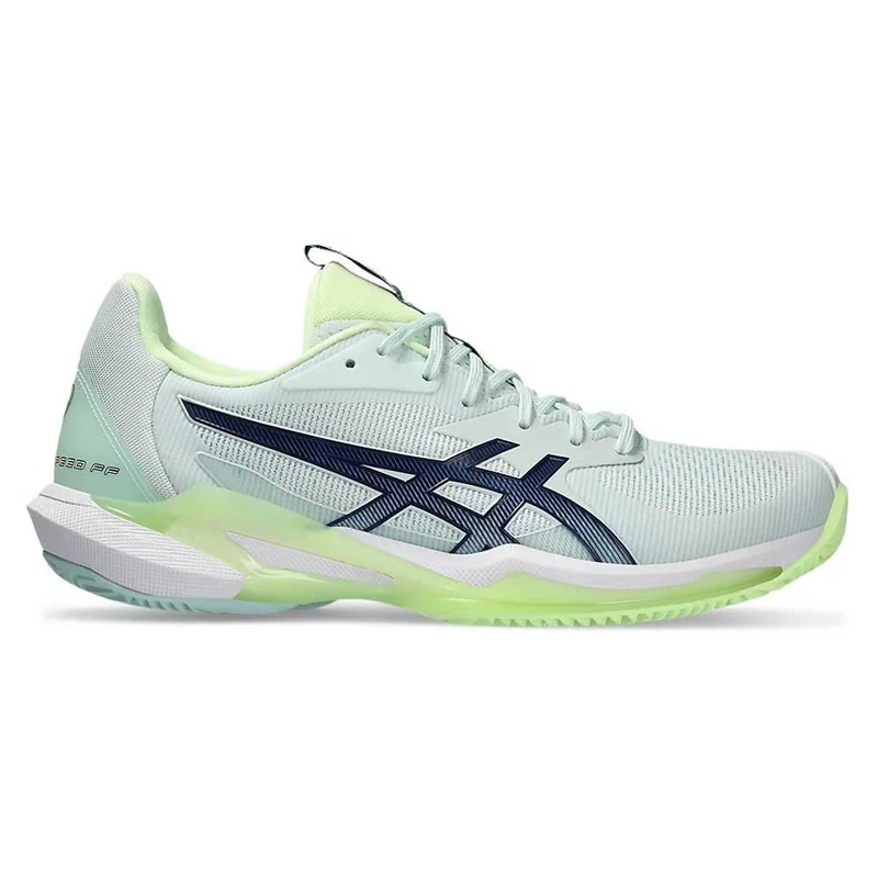 ASICS 1042A248-300 Solution Speed FF 3 Clay Women Pale Mint/Blue Expanse UK 5.5