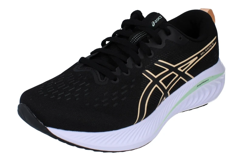 ASICS 1012B418-005 Gel-Excite 10 Women Black/Apricot Crush UK 8