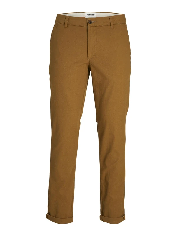 JACK & JONES Male Chino Trousers Slim Fit Chino Trousers, Monks Robe, 28 W/32 L