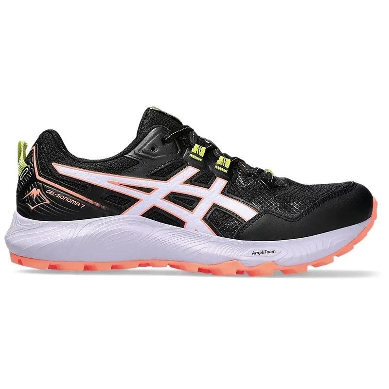 ASICS 1012B413-004 Gel-Sonoma 7 Women Black/Faded ASH Rock UK 7.5