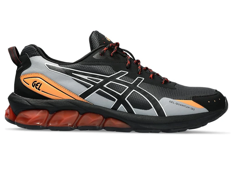 ASICS 1201A993-003 Gel-Quantum 180 LS Men Black/True RED UK 8