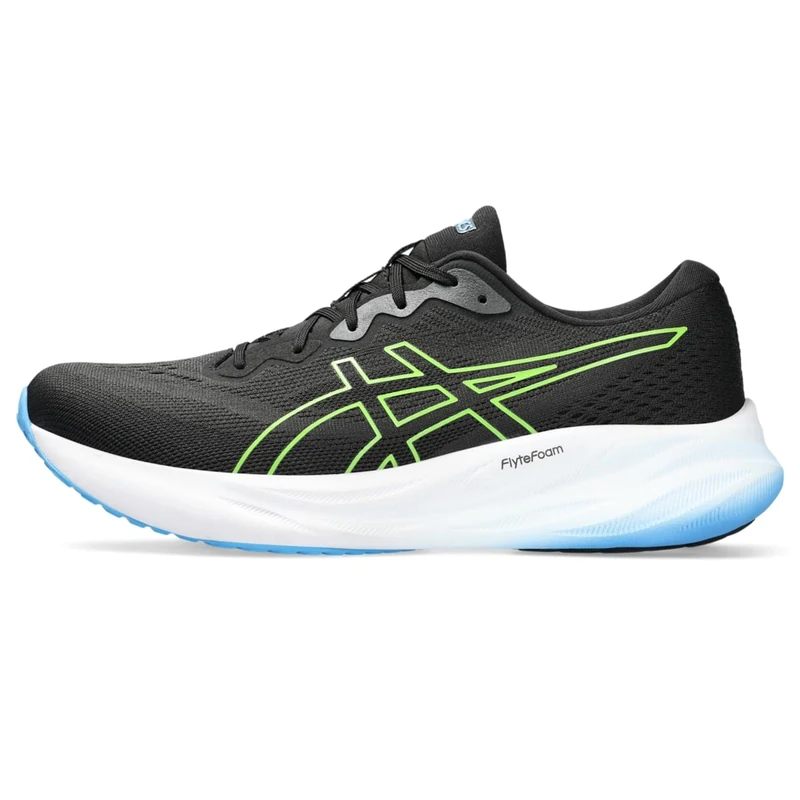 ASICS 1011B780-001 Gel-Pulse 15 Men Black/Electric Lime UK 6.5