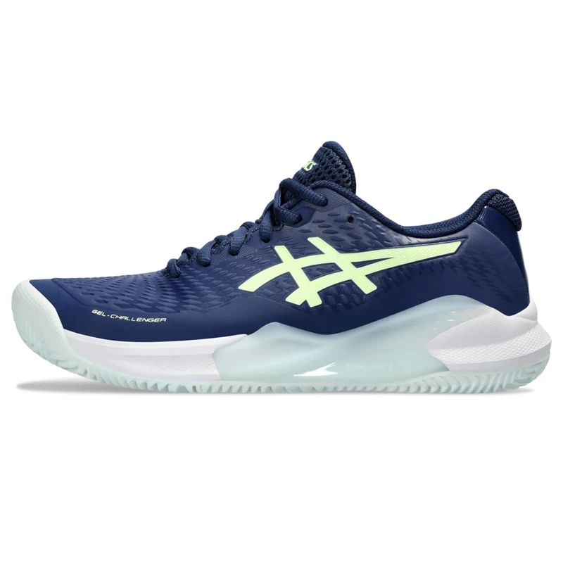 ASICS 1042A231-401 Gel-Challenger 14 Women Blue Expanse/Illuminate Yellow UK 3.5