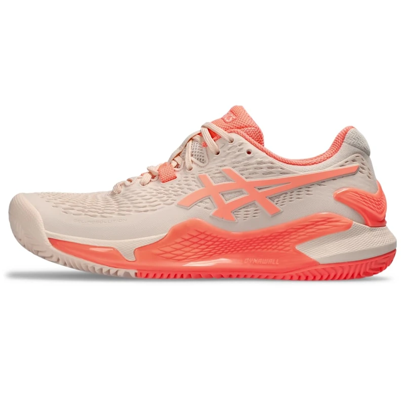 ASICS 1042A237-700 Gel-Dedicate 8 Women Pearl Pink/Sun Coral UK 9